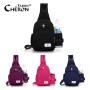 Latest Luxury Personalizado Water Bottle Thick Strap Water Resistant Cross Body Shoulder Chest Bags