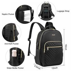 LOVEVOOK dropshipping Mens Women Durable USB Charging Business travel bags college large 15.6 17in Anti-theft Laptop Backpacks