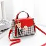 Private label trapezoid envelope shoulder fashion tote handbag design latest office tote bag leather bag handbags for women