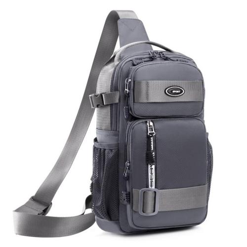 ZWY189 Wholesale New Men Chest Bag Oxford Waterproof Multi-Pocket Organizer Crossbody Bag Sports Travel Work Casual Chest Bag
