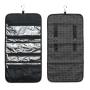 Large Capacity Hanging Folding Travel Toiletry Storage Organizer Bag Cosmetic Organizer Storage Bag With Hook