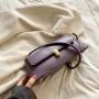 Elegant Underarm Bag Pu Leather Vintage Designer Shoulder Sling Bag Purse Large Capacity Fashion Women Tote Bag