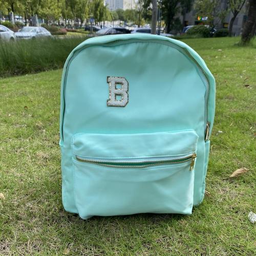 15 Inch Durable Waterproof Nylon Backpack Custom Lightweight Students Girls College School Bags Women's Backpacks