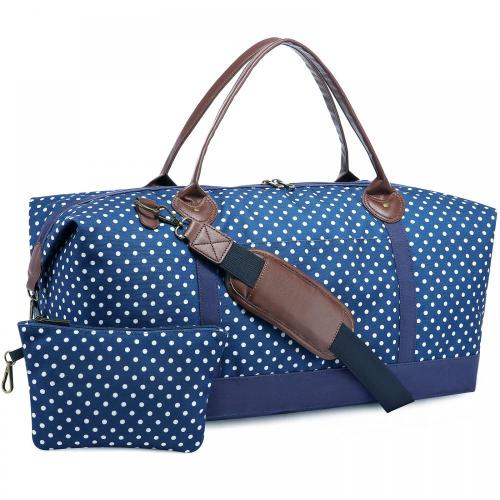 Sucipi 2022 Travel Bag Fashion Canvas Overnight Carry On Toiletry Bag with Shoes Compartment Women Men Duffle Bags