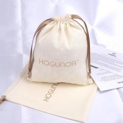 Custom Logo High Quality Cotton Linen Dust Packing Bag Natural Soft Cotton Gift Shoe Shopping Drawstring Pouch
