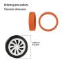 KBW630 Hot Sale Caster Silicone Luggage Wheel Protectors High Quality Silent Noise Reducing Trolley Caster Covers