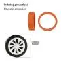 KBW630 Hot Sale Caster Silicone Luggage Wheel Protectors High Quality Silent Noise Reducing Trolley Caster Covers