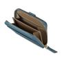 Small Wallets Women RFID Blocking Slim Bifold Leather  Wallet Zipper Coin Purse