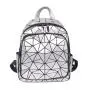 Wholesale Custom Holographic Reflective Bag Wallet Clutch Set Geometric Luminous Purses and Handbags women Backpacks