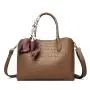 New crocodile skin pattern women messenger bags shoulder bag handbag purse leather tote bags women handbags ladies