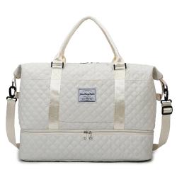 Gym sports tote travel bag dry wet separate custom logo duffle travel bag