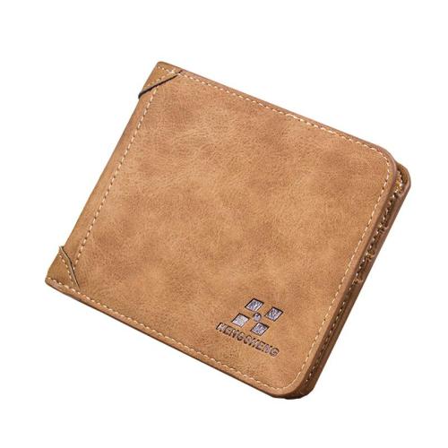 Hot Men Vintage Wallets Famous Brand Men Retro Nubuck Pu Leather Wallet Purses Multifunctional Men Billfold Credit Cards Holders