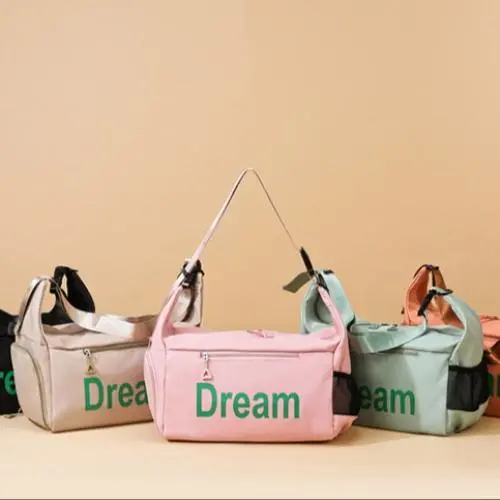 Wet And Dry Separation Outdoor Sports Swimming Yoga Fitness Bag Oxford Strong Durable Handbag Waterproof Travel Bag