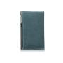 Custom leather travel wallet passport holder RFID passport document wallet with zipper coin purse