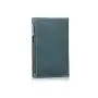 Custom leather travel wallet passport holder RFID passport document wallet with zipper coin purse