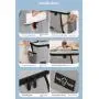 ZF058 New Waterproof Large-capacity Lunch Bag Outdoor Picnic Bag Polyester Insulation Anti-fouling Handheld Shoulder Ice Bag
