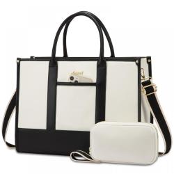 LOVEVOOK 2pcs high quality Work Bag 15.6 in Large Waterproof Computer laptop Briefcase Business Office Ladies Laptop bag handbag