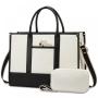 LOVEVOOK 2pcs high quality Work Bag 15.6 in Large Waterproof Computer laptop Briefcase Business Office Ladies Laptop bag handbag