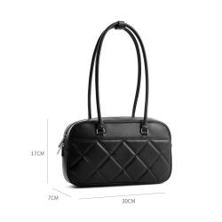 Manufacturer Custom Logo New Designs Small Plain Casual Ladies Leather Shoulder Crossbody Sling Bag For Women