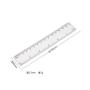 Promotion Logo 15cm Plastic Ruler Transparent Advertising Student Measurement Tools
