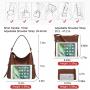 Realer  2022 Vintage Soft PU Leather Women Tote Hand bags Fashion Large Hobos Shoulder Bags Ladies Purses and Handbags