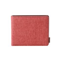 Fashion canvas and leather men wallet customized canvas wallet gift for men