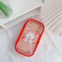 BD052 Simple Student Pencil Bag Cute Large Capacity PVC Transparent Pencil Case ins Zipper Pencil Box New Fashion