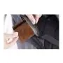 HR244 Strap PU Leather RFID Passport Bag Anti Theft Clip ID Portable Bank Card Holder Daily Matching Solid color Wallet Clip