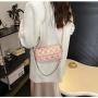 2024 fashion heart decoration ladies sling bag popular handbags pearl chain shoulder bags for woman