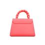 Eco Friendly Vegan Leather Lady Luxury Red Color Tote Hand Bags Elegant Women Mini 2022 Trends Ins Designer Top Handle Handbags