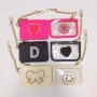Custom Kids Travel Transparent Small Makeup Cosmetic Bag Clear PVC Lipsticks Keychain Bag Zipper Mini Pouch