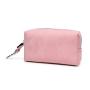 2024 New Style Water Resistant Pink PU Leather Travel Toiletry Bag Large Cosmetic Bag Makeup Organizer With big promotion