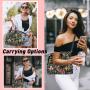 New Arrivals Lunch Bags for Women Leakproof Insulated Floral Lunch Box with Adjustable Shoulder Strap Reusable Zipper Cooler Tot
