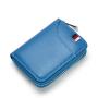 customs wallet Genuine Leather Men Women Purse Card Holder Wallets Leather  credit card holder ID card wallet bifold zipper