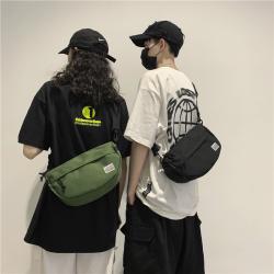 Gelory New Design Simple Fashion Men's Small Casual Bag Oxford Cloth Single Shoulder Side Versatile Crossbody Bag