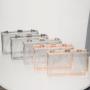 Transparent Box-Shaped Acrylic Bag Women's Clear Clutch Purse Shoulder Crossbody Handbag for clutch Wedding Party