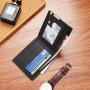 Men's Korean Version Iron Side Short Wallet Waterproof Horizontal Multi-Card Trend Card Bag Open Closure Type