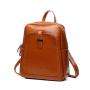 2024 Wholesale Hot Selling Oiled Genuine Leather Backpack Bag For Women Luxury
