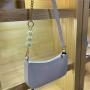 French Retro Crocodile Pattern Pearl Chain Underarm Bags Women Handbags Ladies Shoulder Messenger Bag Bolsos Para Mujeres
