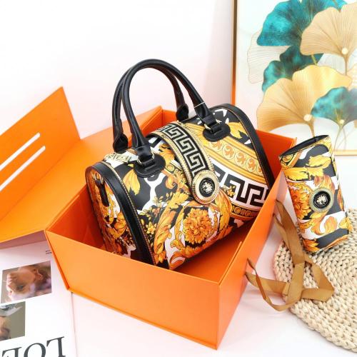 2024 Ladysky Fashion printing hand bags for women set of two ladies bags large capacity female bag trending manufacturer 29 cm