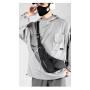 ZR663 Man Chest Bag New Waterproof Shoulder Bag Sports Travel Crossbody Outdoor Solid Color Print logo Business High Quality Bag