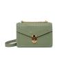 Luxury Vintage Crocodile Pattern Crocodile Crossbody Bag Lock Chain Purse Handbag Crossbody Chain Bag