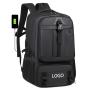 custom logo youth men's back bags multifunctional 17 inch business mochila sport travel laptop backpack with shoe storage