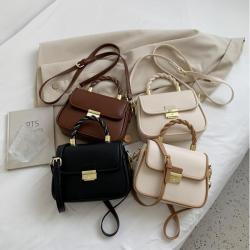 New fashion design bolsas para mujer custom leather hand bag crossbody bag women's handbag for girls