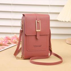 New Mobile Phone Bag for Women Small Mini Single Shoulder Crossbody Bag Zipper Wallet Fashion Mobile Phone Messenger Bags