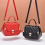 2023 Wholesale HandBags Woman's Shoulder Bag PU Leather Crossbody Bag For Ladies