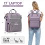 LOVEVOOK 2024 designer custom logo girls backpack with USB port travel  school 15.6 in laptop bag womens work business backpacks