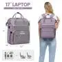 LOVEVOOK 2024 designer custom logo girls backpack with USB port travel  school 15.6 in laptop bag womens work business backpacks