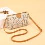 2024 Fashion Simple Hand Bag for Women Small Square Foreign Style with Single Strap Wholesale Printing Joker Shoulder Bag