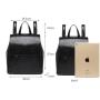 Realer 2022 new fashion vintage ladies casual daily back pack women genuine leather backpacks school bags